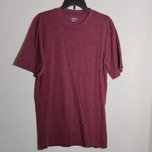 Bcg Men's Burgundy Short Sleeve Tee Size M